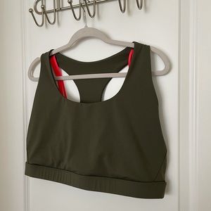 Fabletics Green Sports Bra